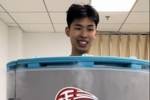 低温液氮仓！邹阳：用上了黑科技  超低温可帮助肌肉恢复消除炎症
