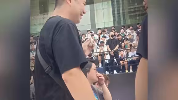 大史和徐静雨，史诗级会面！在库里中国行现场畅聊😆